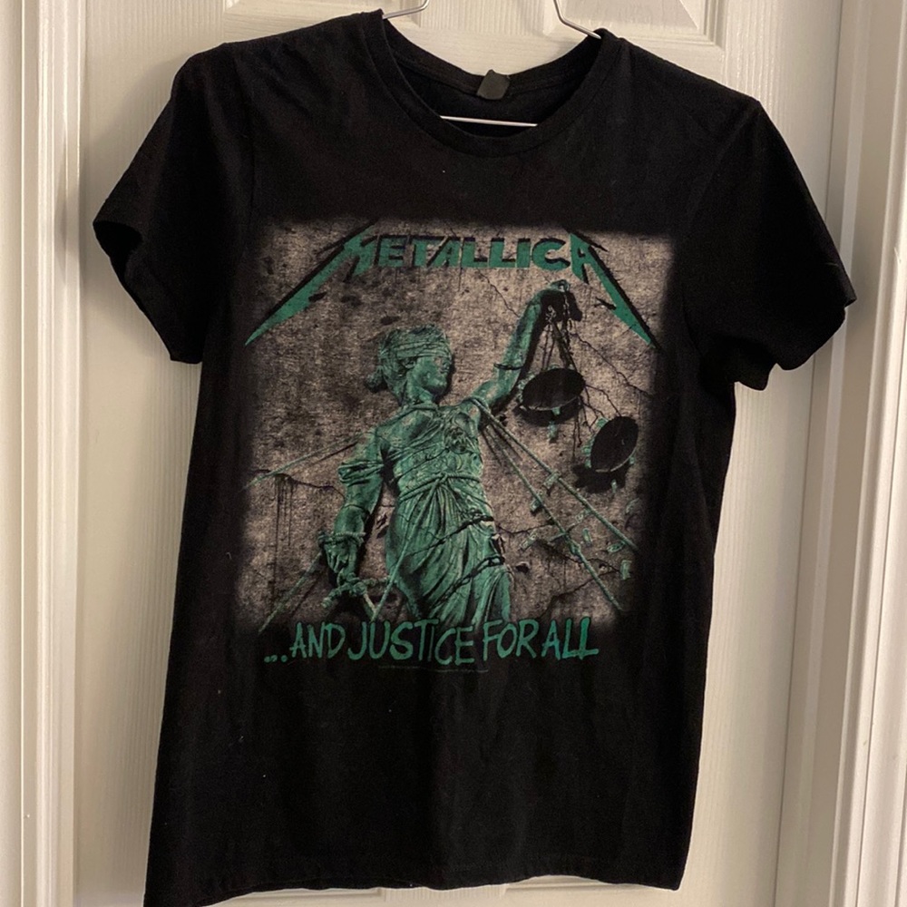 Metallica “and justice for all” tee